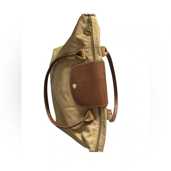 Longchamp Project Tan and Brown Tote Bag - Picture 6 of 9